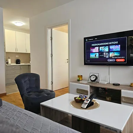 Petrovic-5 Min By Walk To Center,doboj Park Apartment