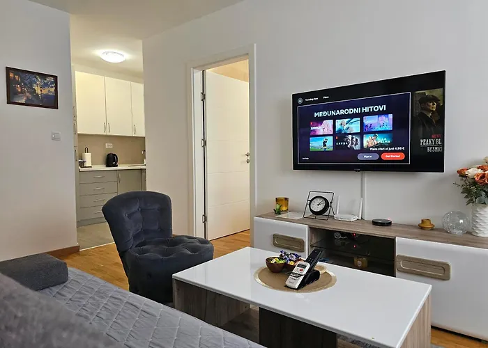 Petrovic-5 Min By Walk To Center,doboj Park Apartman